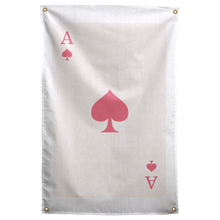 Ace of Spades Wall Flag