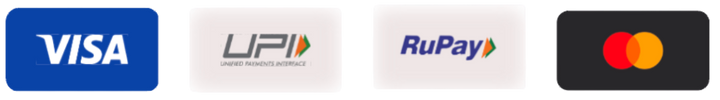 Visa, UPI, RuPay and Mastercard